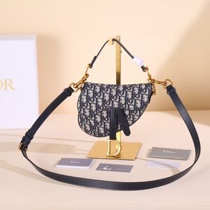 Dior Mini Saddle Bag with Strap
